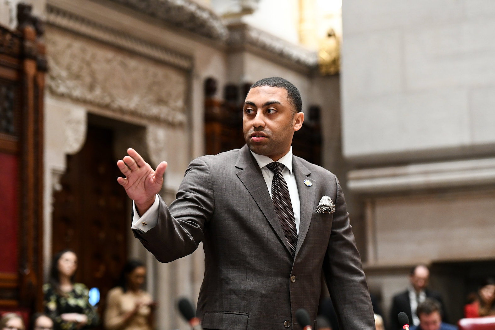 New York State Senator Jamaal Bailey, the new Bronx Boss